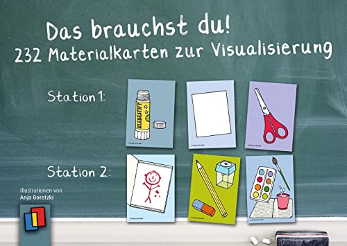 Das brauchst du! 232 Materialkarten zur Visualisierung von Verlag An Der Ruhr